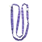 Round High Tenacity Industrial Polyester Yarn US Standard Heavy Webbing Round Sling