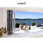 Window Door Aluminum Window Door Factory Virginia Patio Vertical Folding Window With Cheap Price