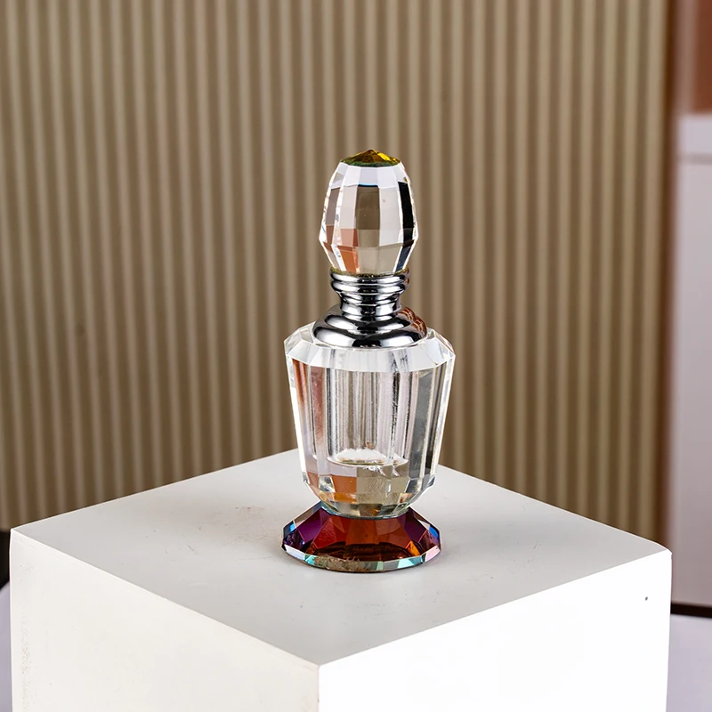 product wholesale of new products 3ml glass empty bottle small and simple crystal perfume bottle-7