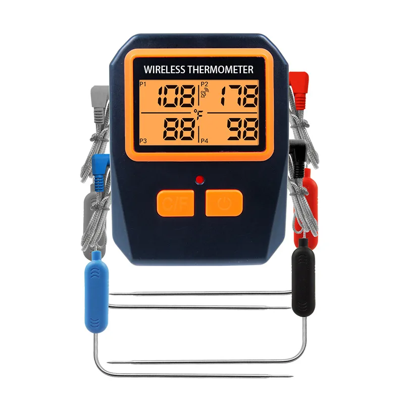 Wholesale Instant Read Wireless Digital Meat Thermometer OEM ODM Customized Metal BBQ Thermometers supplier