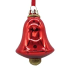Bell 2020 Hot Sale Custom Glass Bell Decorative Christmas Tree Ornament