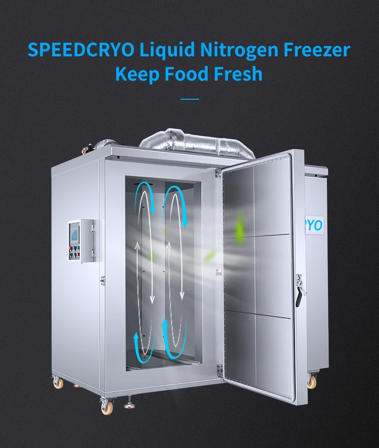 Liquid Nitrogen Blast Chiller, IQF, 380, 600 - detail 10