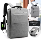 School Bag Custom Logo School Waterproof Lightweight Student Bag With Usb Port Backpack