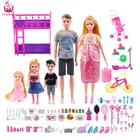 Doll Family UCanaan Children'S Educational Toy Gift Pregnant Doll Family Set