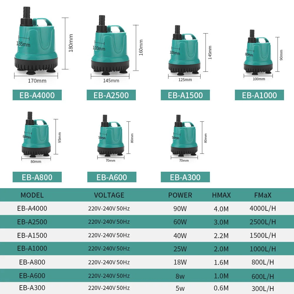 Fish tank Submersible Pump Bottom suction aquarium pump bottom filter mute manure Suction Water Pump Bottom inletpump