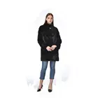 Coat High Quality Thick Elegant Natural Animal Winter Warm Luxury Stylish Mink Collar Real Down Coat With Fur 1poece