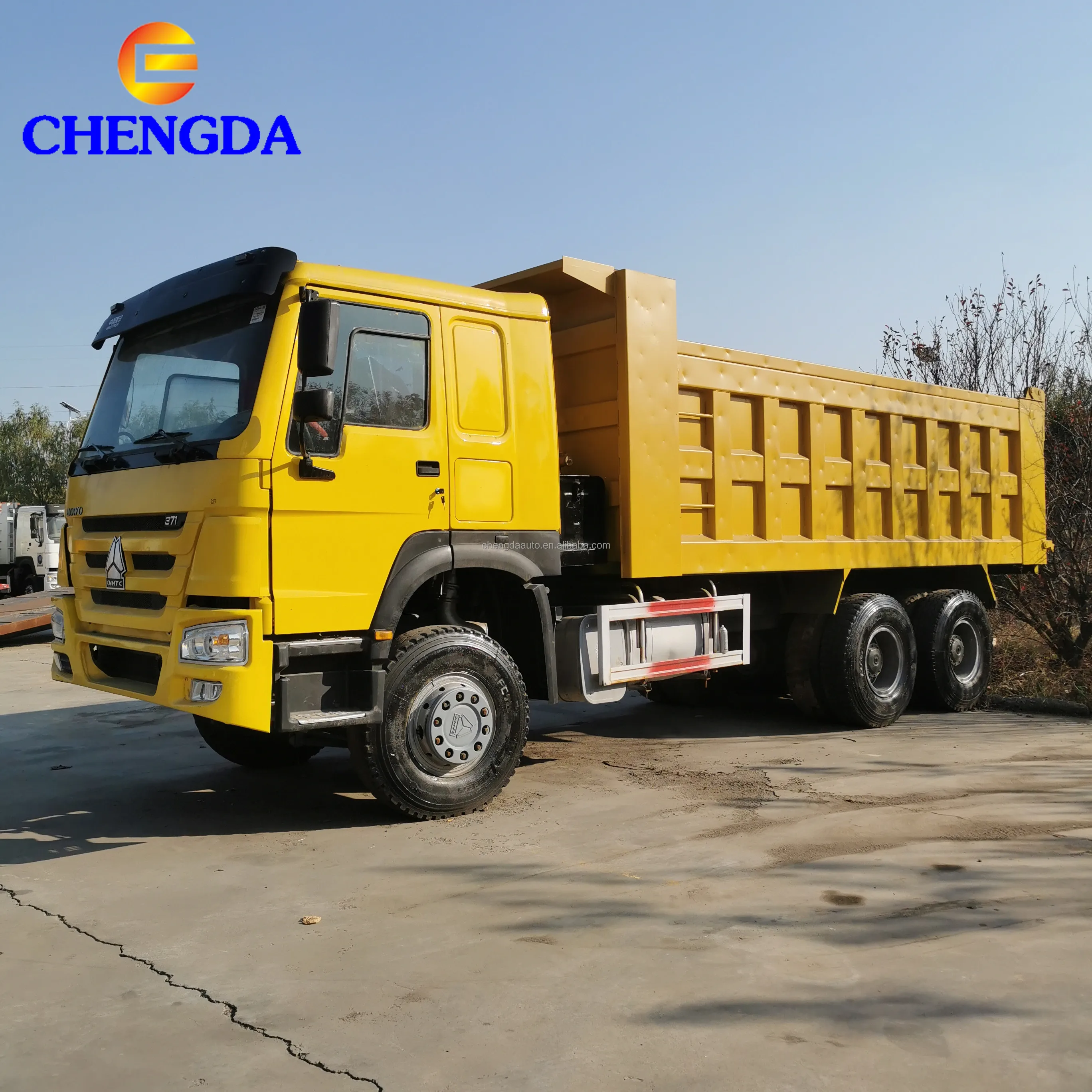 China Sinotruck Howo Tipper Dumper Tipping Truck Cubic Rhd X New