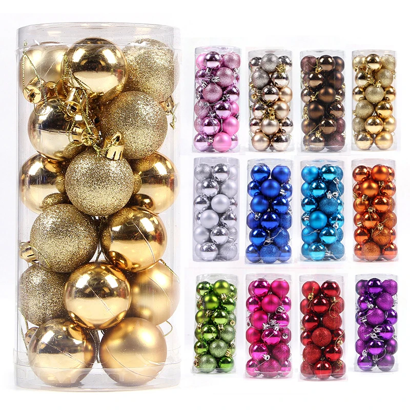 Factory Custom Color Pattern Wholesale Christmas Balls, Christmas PVC Balls, Christmas Plastic Ball Sublimation