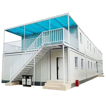 Customized Modern Luxury Prefabricated 20Ft Prefab Steel Houses With Toilet