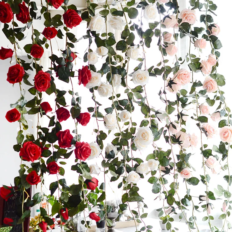 hanging roses decor