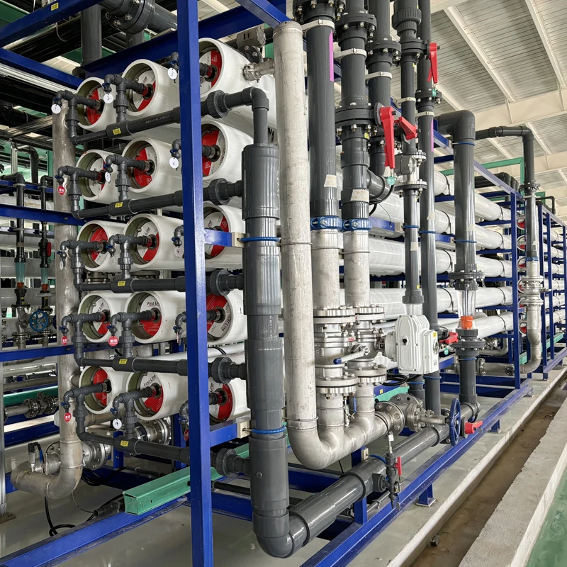 1.5TPH 3.0kW-380-415V 3xSS304 Tanks Brackish Water Reverse Osmosis Water Plant 16