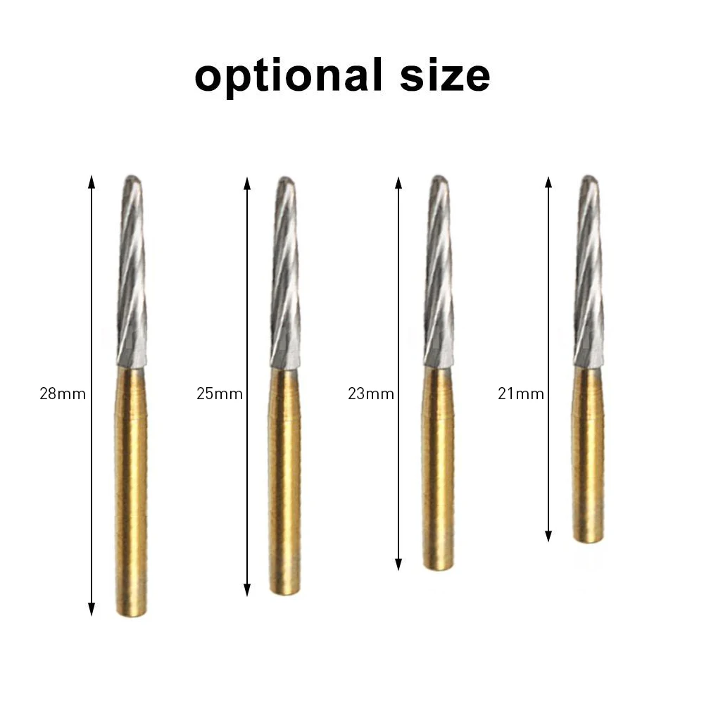 Dental Endodontic Surgical Endo Z Golden Safe Tungsten Carbide Burs Fg