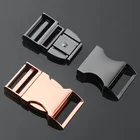 Lock Buckle Strap 1" Inch 25mm Custom Dog Pet Collar Metal Cam Lock Quick Release Buckle Strap Clips Metal Buckle