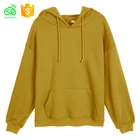 Yellow Hoodies High Quality Hoodie High Quality Yellow Hoodies Sweatshirts Custom Unisex Knitted Hoodies