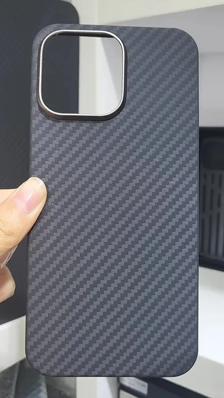 Factory Sale Slim Aramid Real Carbon Fiber Phone Case For Apple Iphone