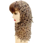 Hijab New Scarf 2019 New Style Hijab Chiffon Voile Printing Scarf Sajadah Women Leopard Scarves