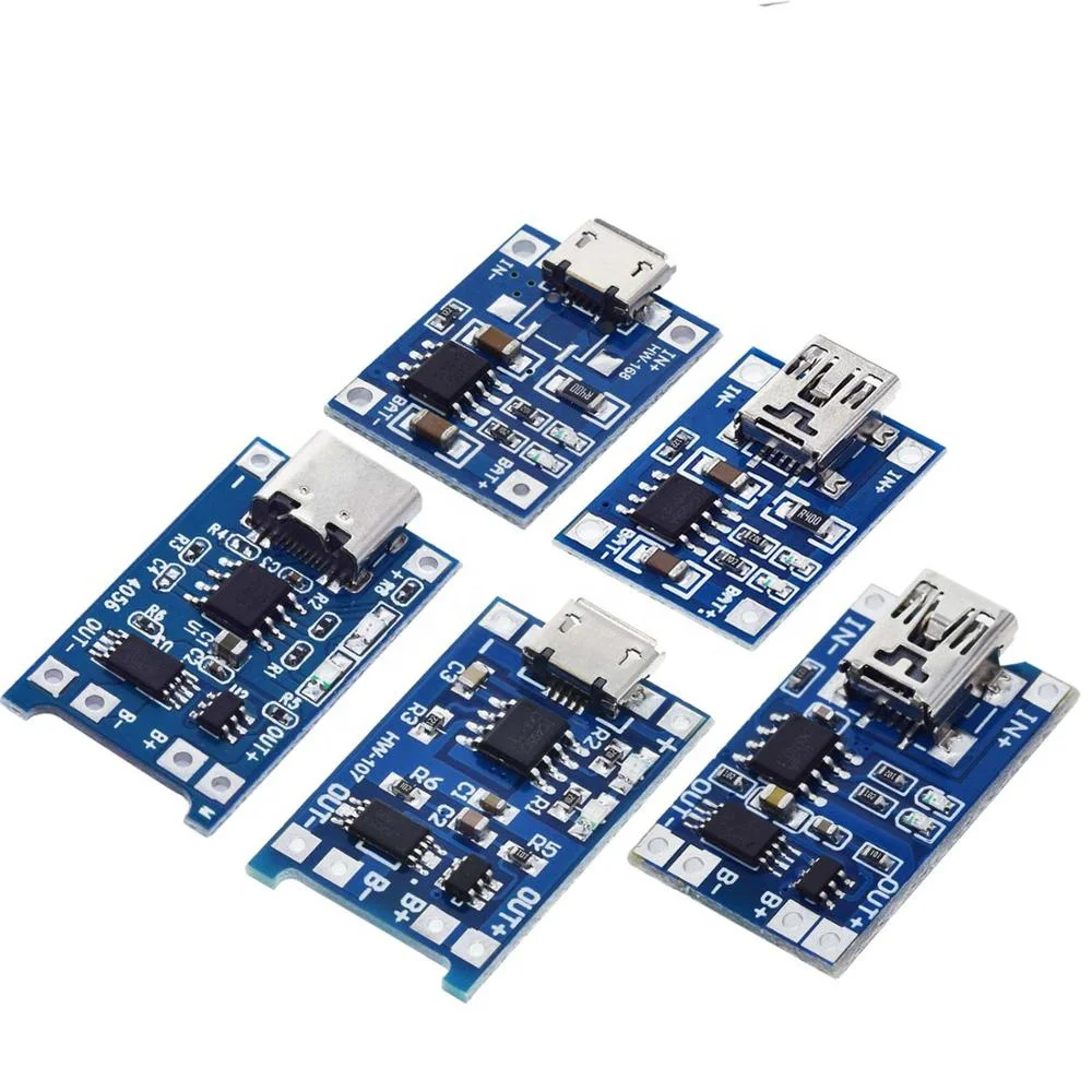 Micro USB Lithium Li-ion 18650 Battery Charger Module Charging Board+Protection