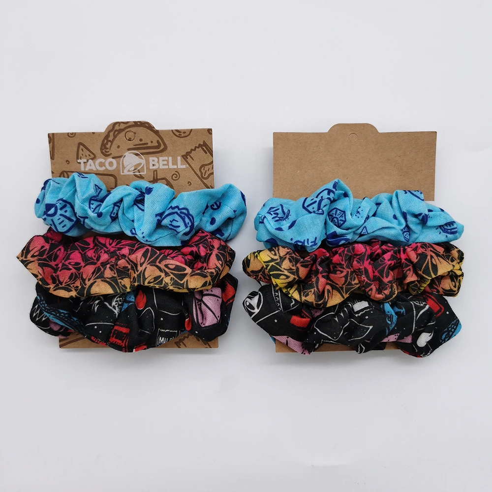 Women Premium Velvet Scrunchie With Zipper Pouch Hair Ties Ropes Secret