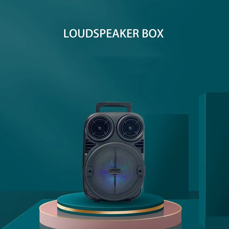 Amazon Best Selling Products In Usa Amazon 2022 Dj Speaker Usb/Tf/Fm Radio/Tws 5W 6.5Mm Plug Microphone Karaoke Speaker