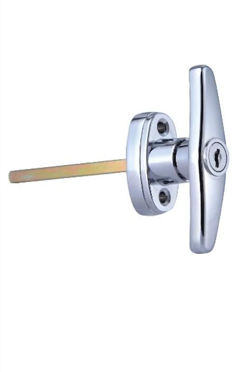 Camper Shell Truck T-handle Lock Zinc Alloy Panel Lock for Truck Topper Components manufacture