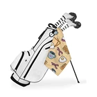 Golf Durable Multipurpose Digital Printing Microfiber Golf Towel