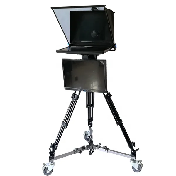 19 Inch Professional Tv Studio Teleprompter For Television Include