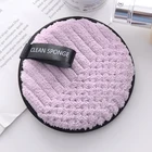 Microfiber Makeup Remover Microfiber Reusable Super Soft Facial Round Makeup Remover Pad
