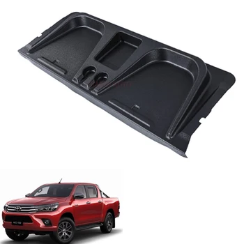 For Toyota HIlux 2015-2023 Tailgate Seat Cushion with Cup Holders Outdoor Camping Parts