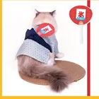 Clothes Good Quality Fresh And Lovely Polyester Material Japanese Yukata Pet Clothes