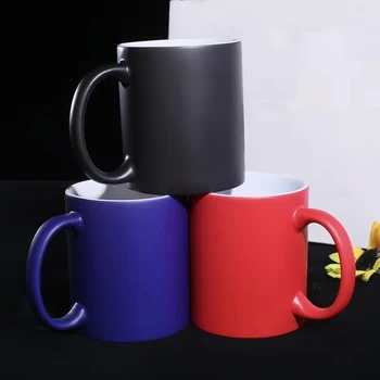 Personalized  11oz  color  changing   magic   sublimation  mug  with  customizable  logo   pattern