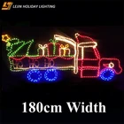 Train 3d Motif Light Cheap Price Outdoor Motif Decoration 3d Train Christmas Rope Light