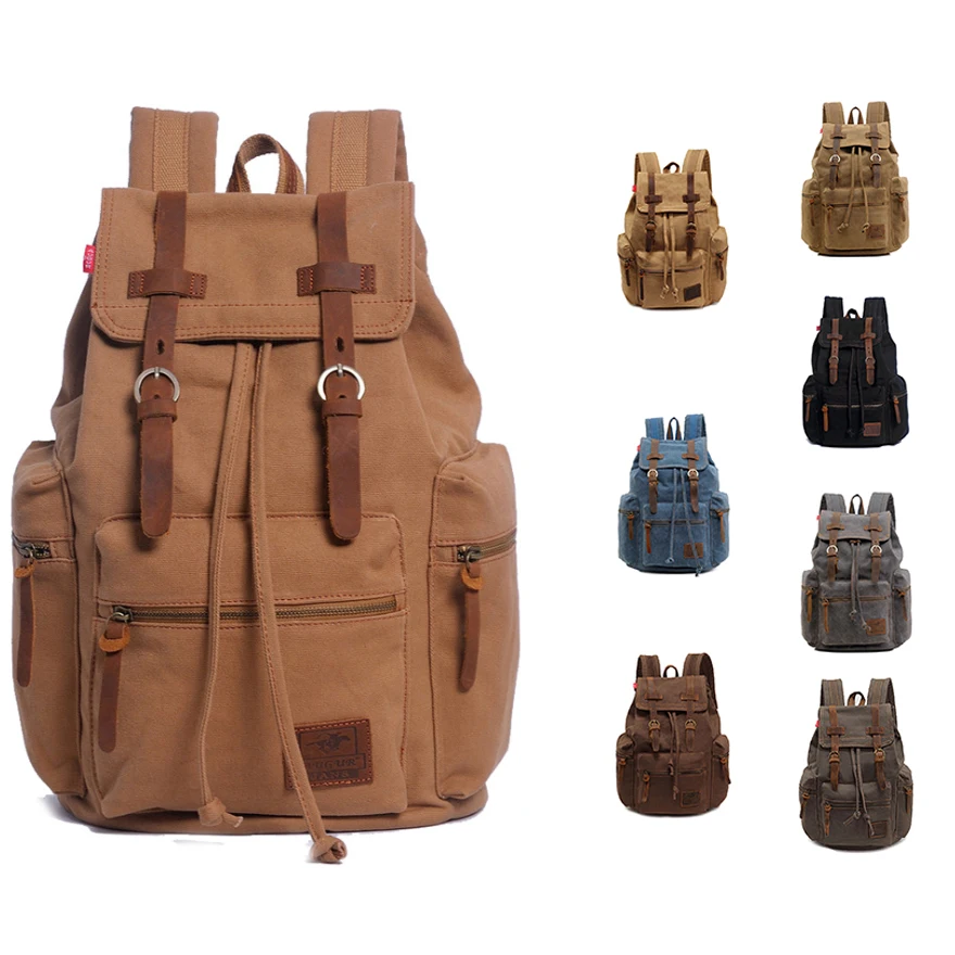 custom canvas backpack