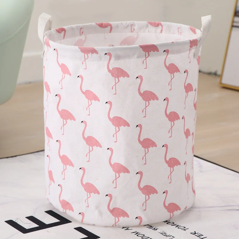 HUAYI  Selling High quality  Fabric Large Canvas storage basket laundry basket