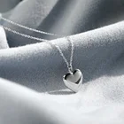 Heart Pendant Heart Personalized Custom Gold Silver Love Photo Heart Pendant Necklace