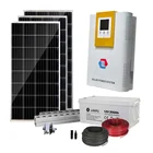 Solar Factory Price Full Set 5kw Off-grid Solar System With Inverter/solar Panel/200ah Gel Battery