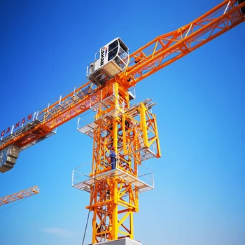 70M construction flattop climbing tower crane  WA5610-6A flat toptower crane for sale in pakistan in dubai CHINA