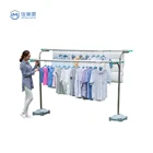 Household Drying Rack Clothes 2021 Floor-Standing Clothes Hanging Rack Household Cloth Drying Rack
