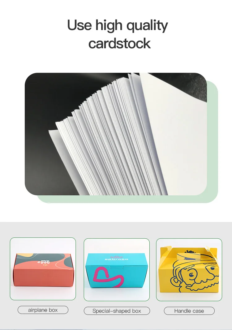 Free Design Takeaway Food Packaging Cardboard Sandwich Hamburger Packing Box Customized Printed Square Kraft Burger Box