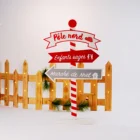 Christmas Decorations Grinch Wooden Christmas Scene Signage-type Noel Decor Crafts XMAS Indoor Decorations