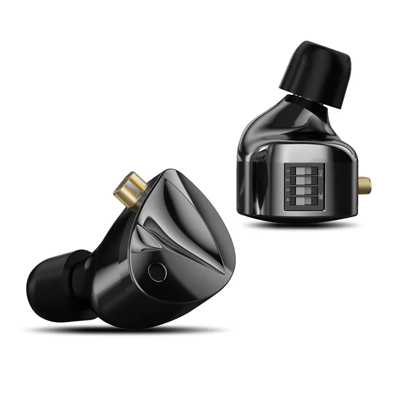 KZ D-Fi 1DD Dynamic In ear No Switch 3.5mm Wired Headphones Sport Earphone Music Playing Headset