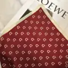 Silk Scarf Spring And Autumn Silkworm Silk Scarf Women's Letters Fashion Decoration Small Square Towel