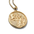 Jewelry Gemnel Silver Jewelry Goddess Of Healing Vintage Greek Coin Necklace