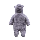 Toddlers' Baby Soft Toddlers' Hooded Pajamas Kigurumi Unisex Baby Cosplay Animal Costume Rompers