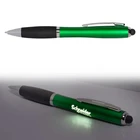 Laser Pen Laser Light Pen Advertising Promotional Plastic Led Light Laser Touch Stylus Ball Point Pen With Logo