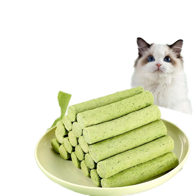 Freeze-dried Chicken Cat Grass Sticks High-Protein Digestive Health 15g Cat Hair Removal & Chewing Sticks factory