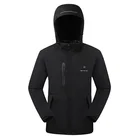 Winter Jacket Polyester Custom Brand Men Winter Soft Shell Heated Jacket Polyester Windbreaker Jacket