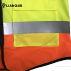 Vest Safety Reflective Vest Hotseller Multi-pocket Engineer Vest Hi Visibility Vest Color Customized