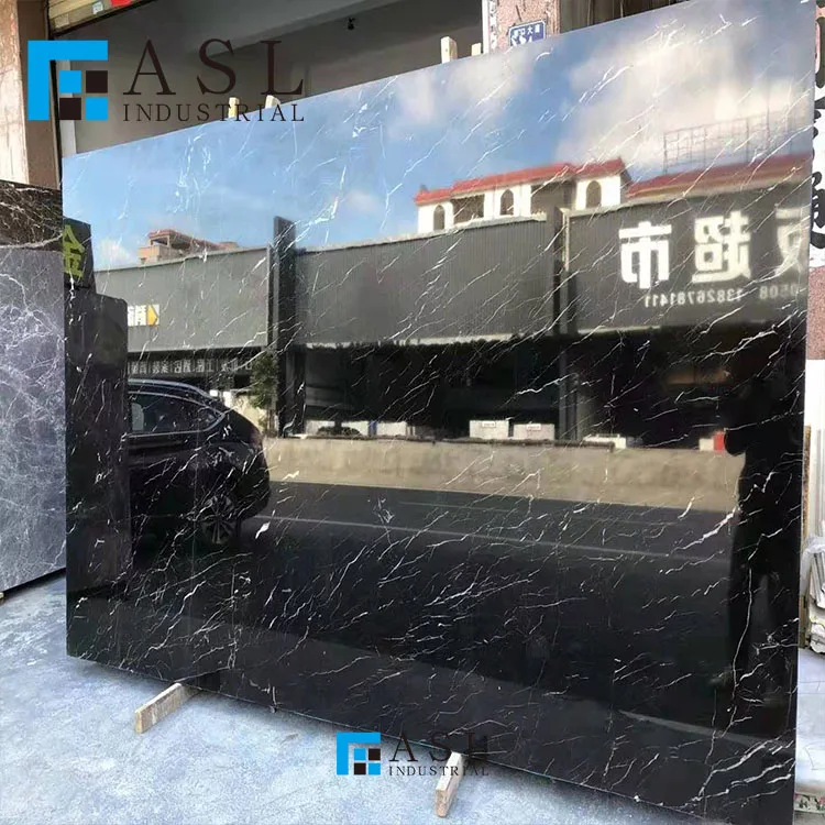 Factory direct jade stone and gold port st laurent luxury marble slab