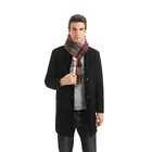Red Scarf Factory Directly Wholesale 100% Polyester Jujube Red Scarf For Men