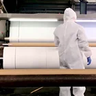 100% 25gsm Fabric 195mm 25gsm 100% Cotton Pp Polypropylene Sb Pp Wholesale High Quality Non-woven Fabric White